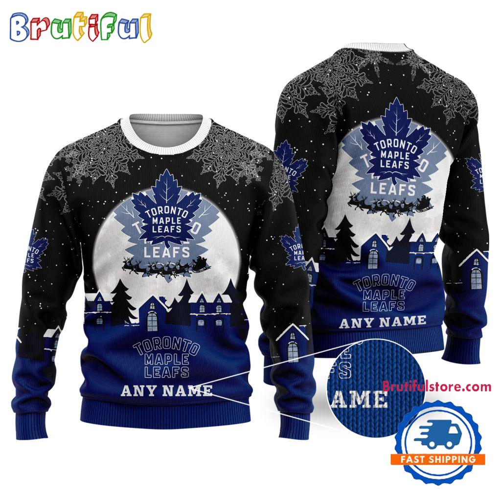 NHL Toronto Maple Leafs Hockey New Design Litmited Christmas Ugly Sweater