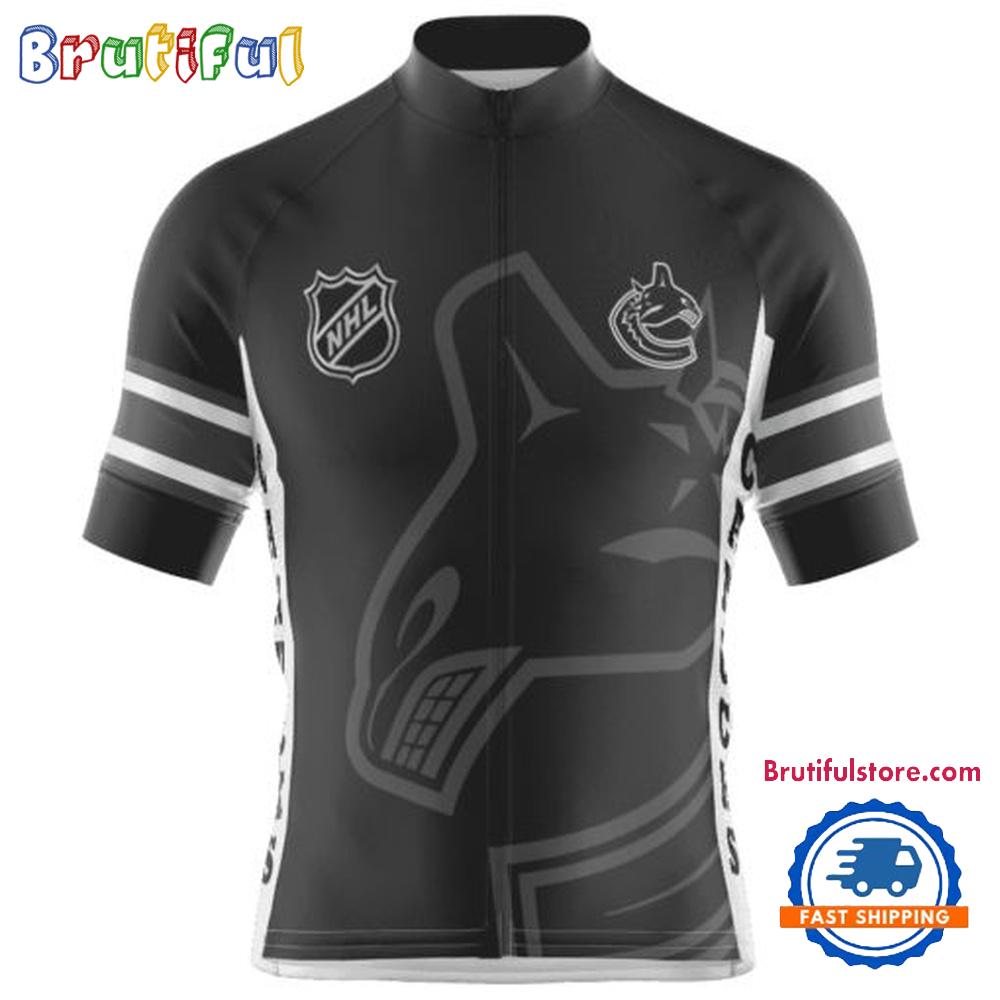 NHL Vancouver Canucks Special Mono Cycling Jersey, Hockey Team Design Jersey