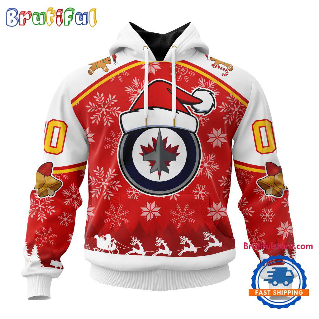 NHL Winnipeg Jets Special Santa Hats Logo Team Merry Christmas Hoodie, TShirt, Sweatshirt