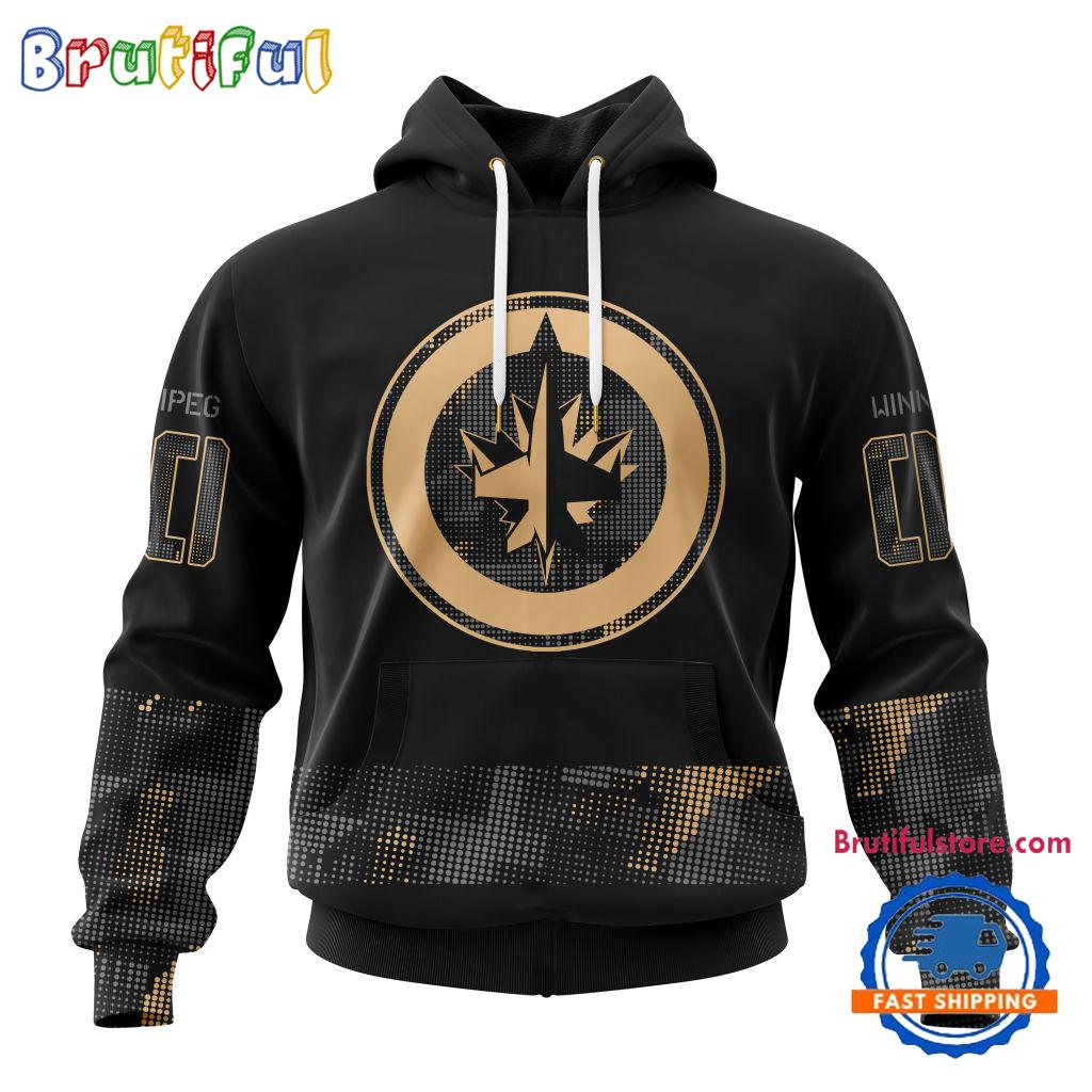 NHL Winnipeg Jets Veterans Military Appreciation Design Hoodie, Sweatshirt, TShirt