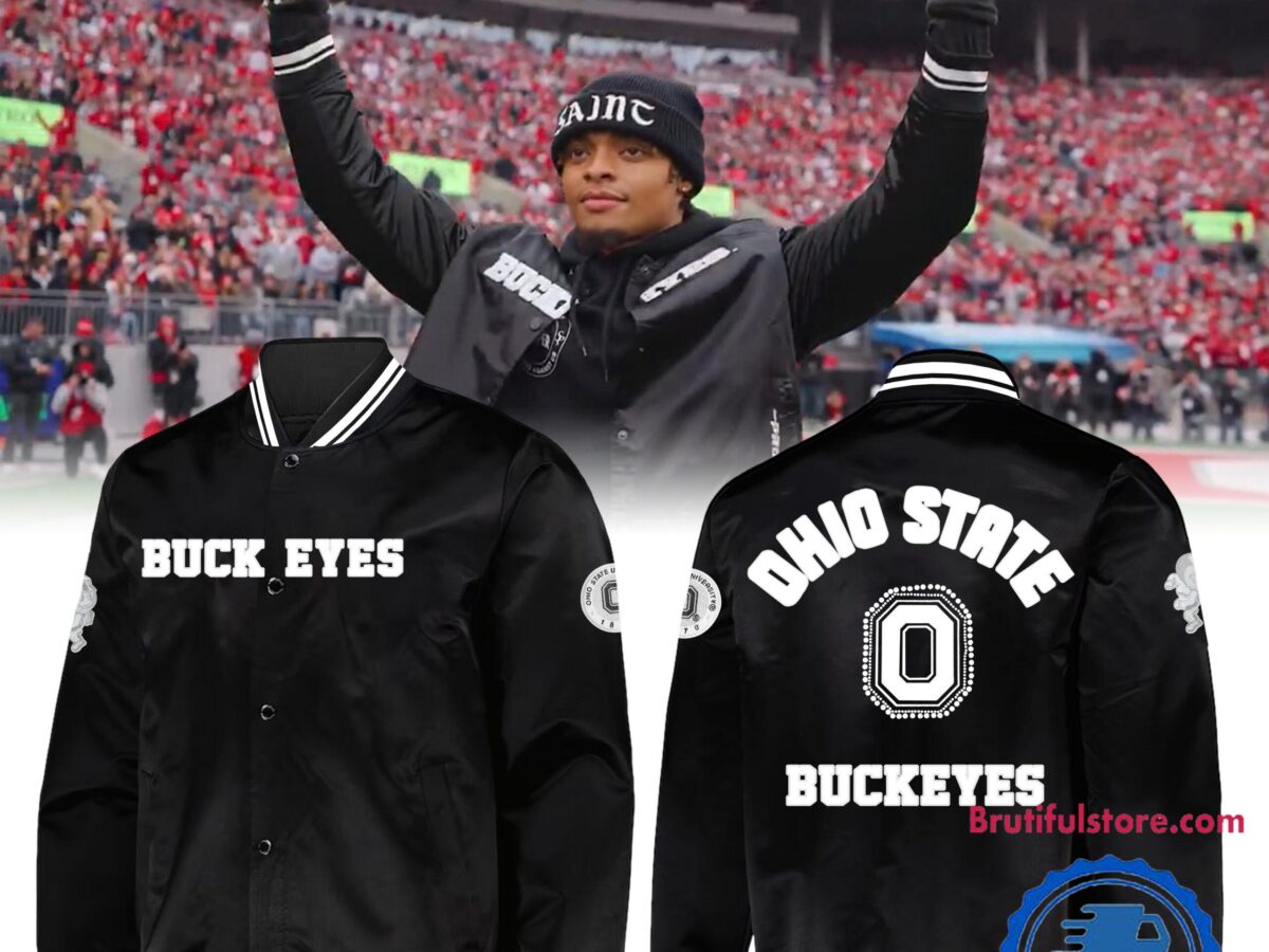 Ohio State Football Justin Fields Limited Edition Baseball Jacket Ohio State Football Justin Fields Limited Edition Baseball Jacket