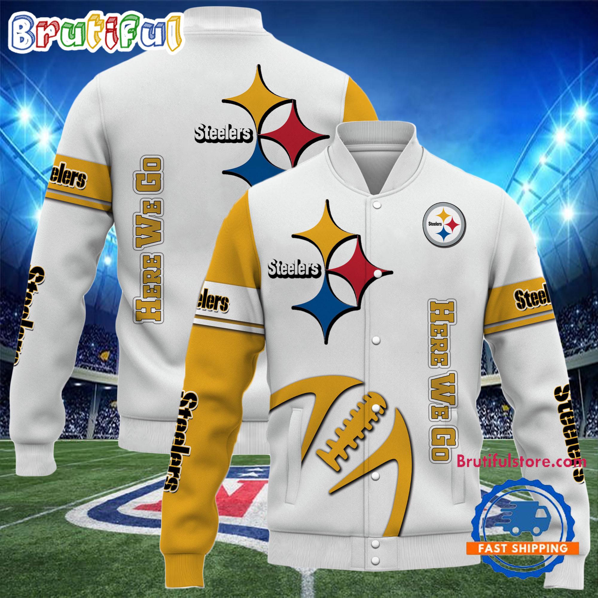 Pittsburgh Steelers 2024 NFL Team Limited Edition New Design Baseball Jacket