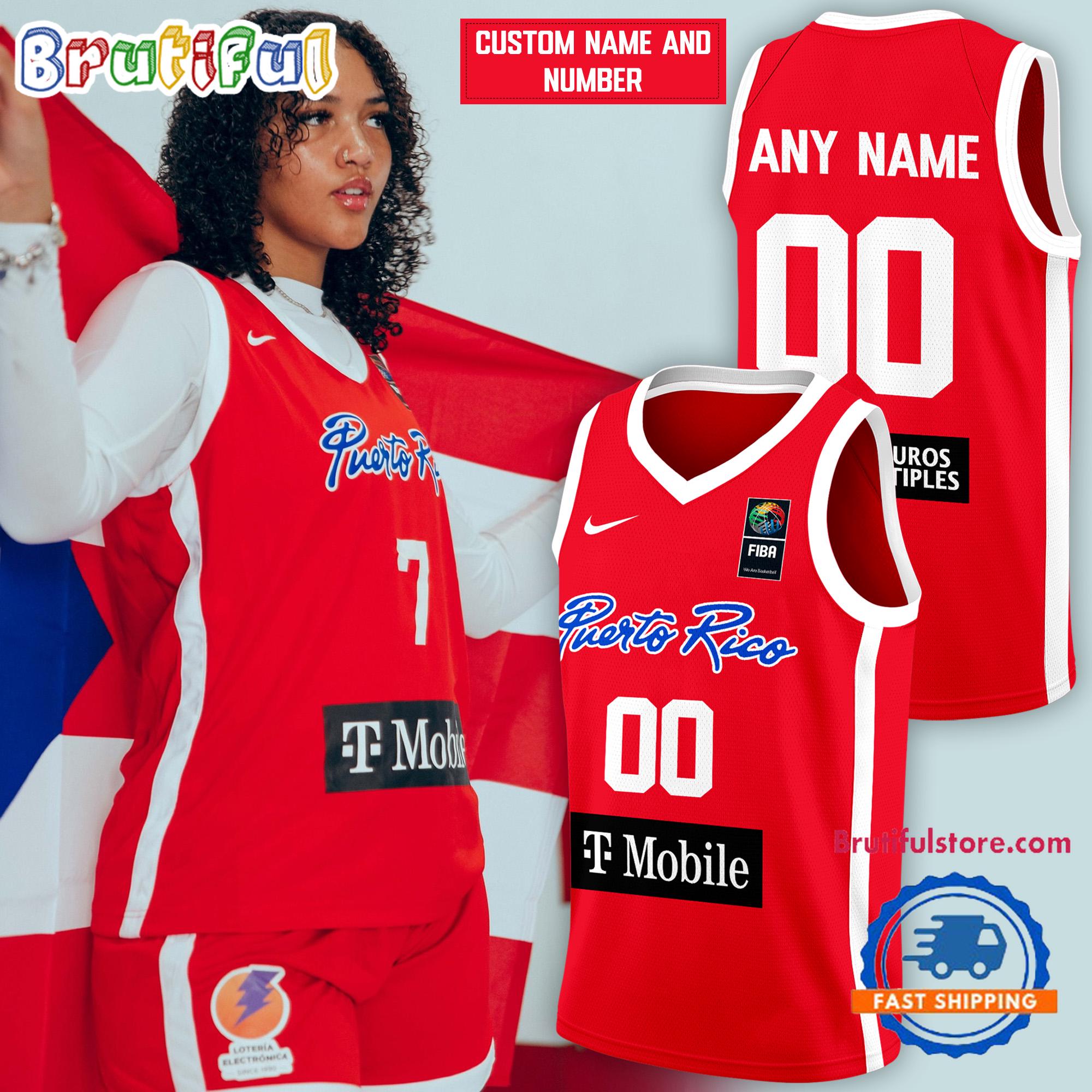 Puerto Rico FIBA CentroBasket Women’s Championship 2024 Basketball Jersey
