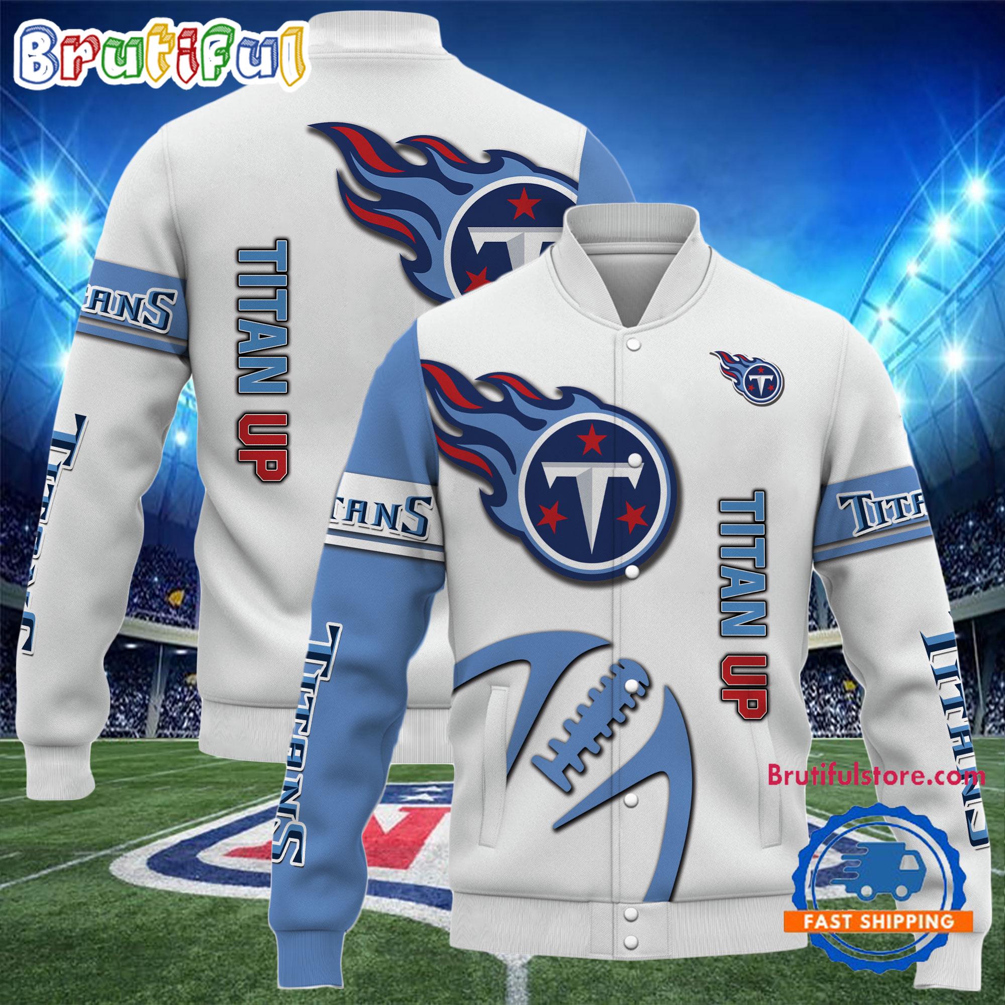Tennessee Titans 2024 NFL Team Limited Edition New Design Baseball Jacket