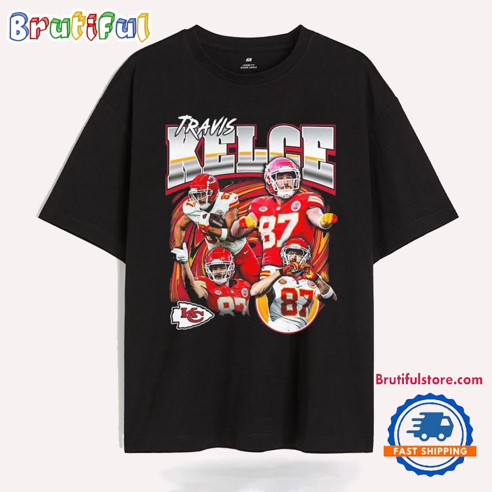 Travis Kelce Kansas City Chiefs Notorious Player Graphic T Shirt