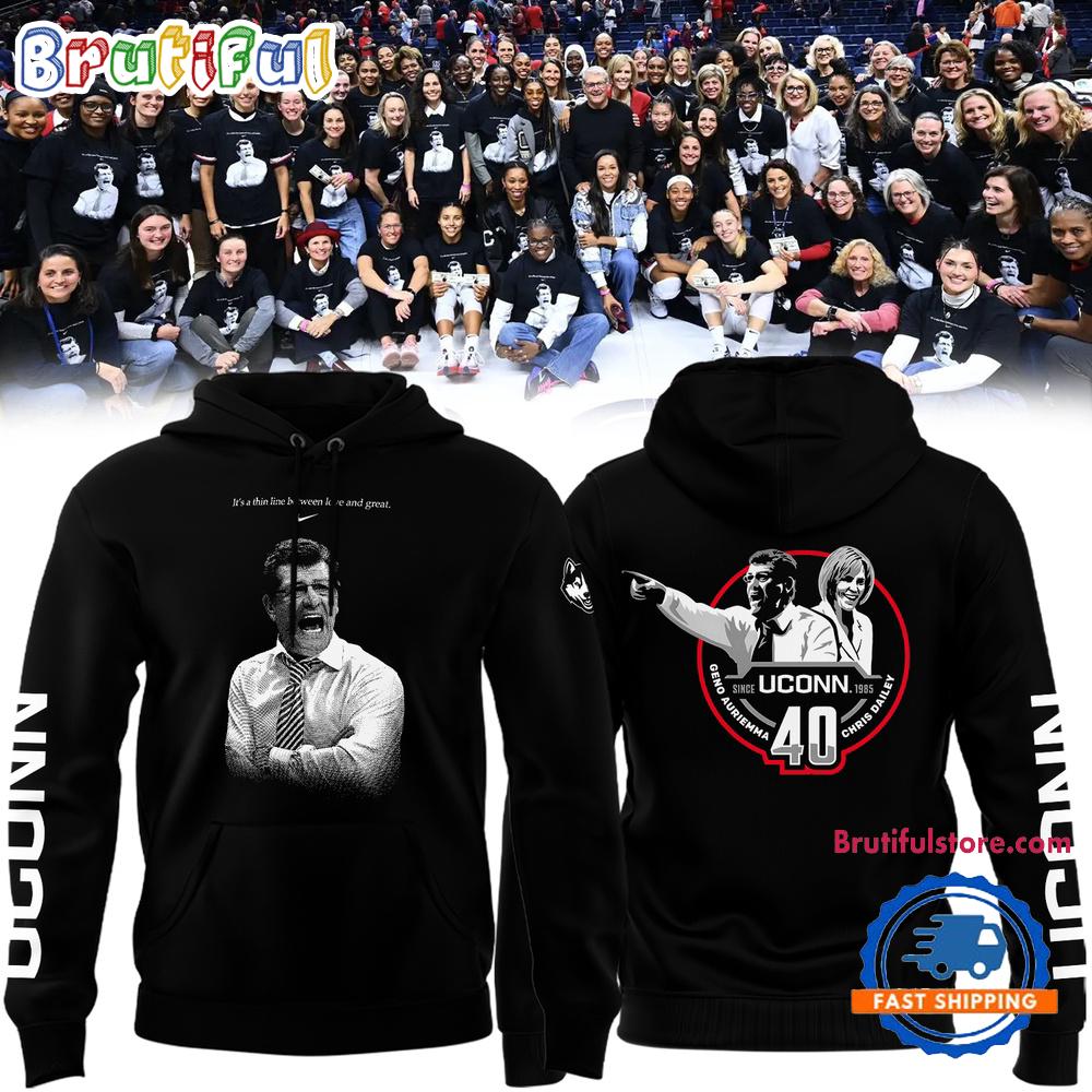 UConn Huskies Women’s Basketball Special The Winningest Coach Geno Auriemma Hoodie Shirt