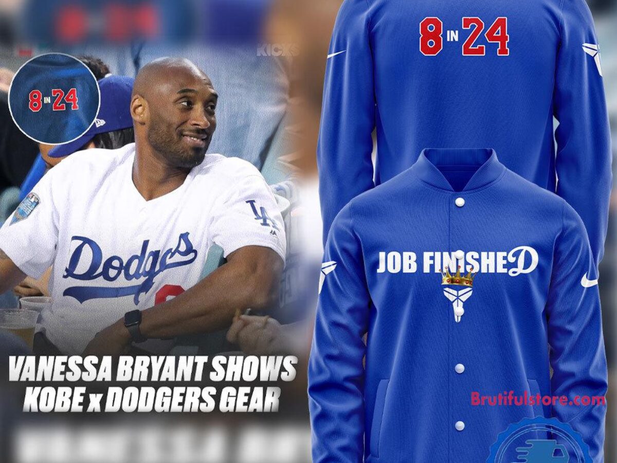 Vanessa Bryant Shares Kobe x Los Angeles Dodgers Apparel After