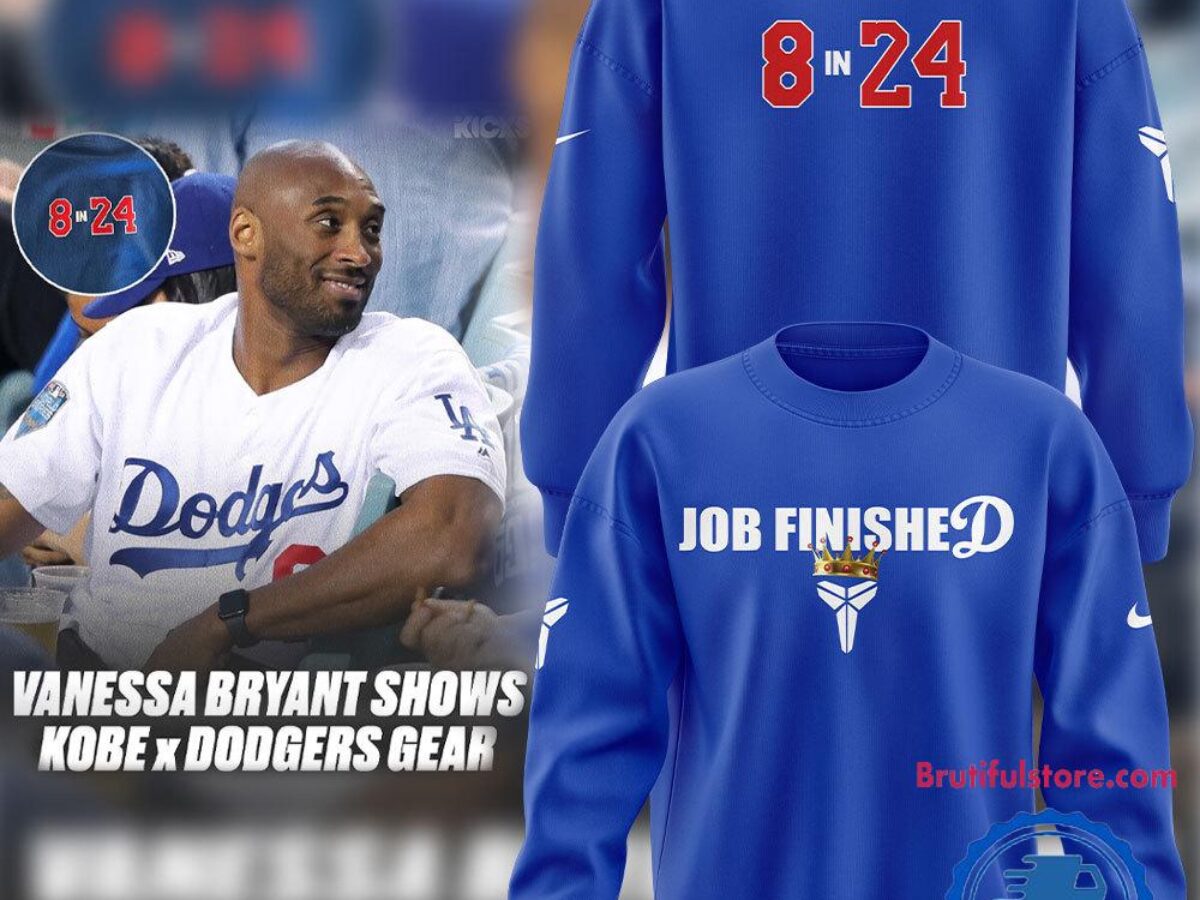 Vanessa Bryant Shares Kobe x Los Angeles Dodgers Apparel After