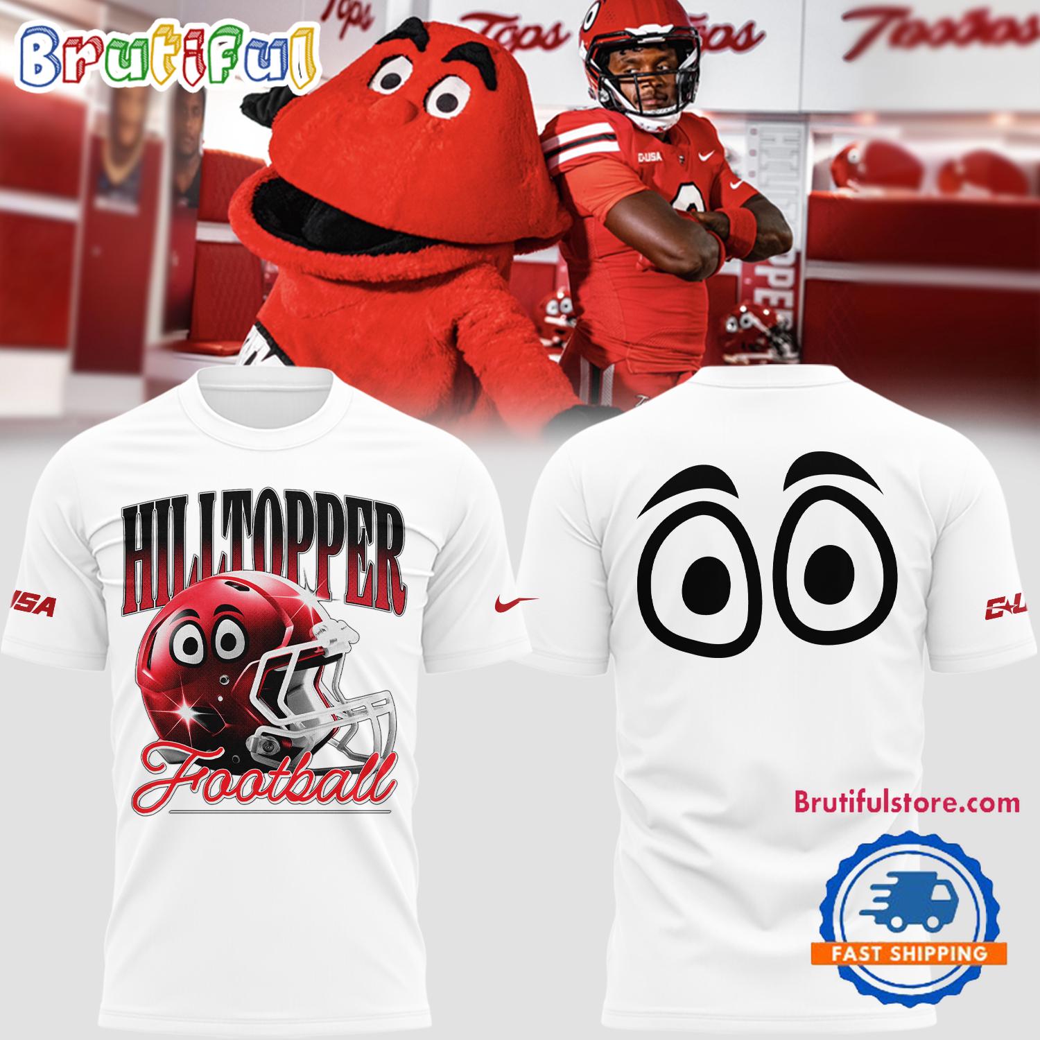 Western Kentucky Hilltoppers Football New 2024 3D Shirt