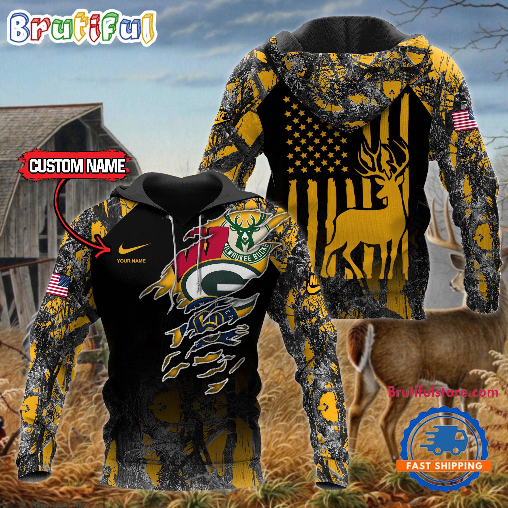 Wisconsin Sporty Hunting New Style Hoodie, Wisconsin Hunting New Shirt