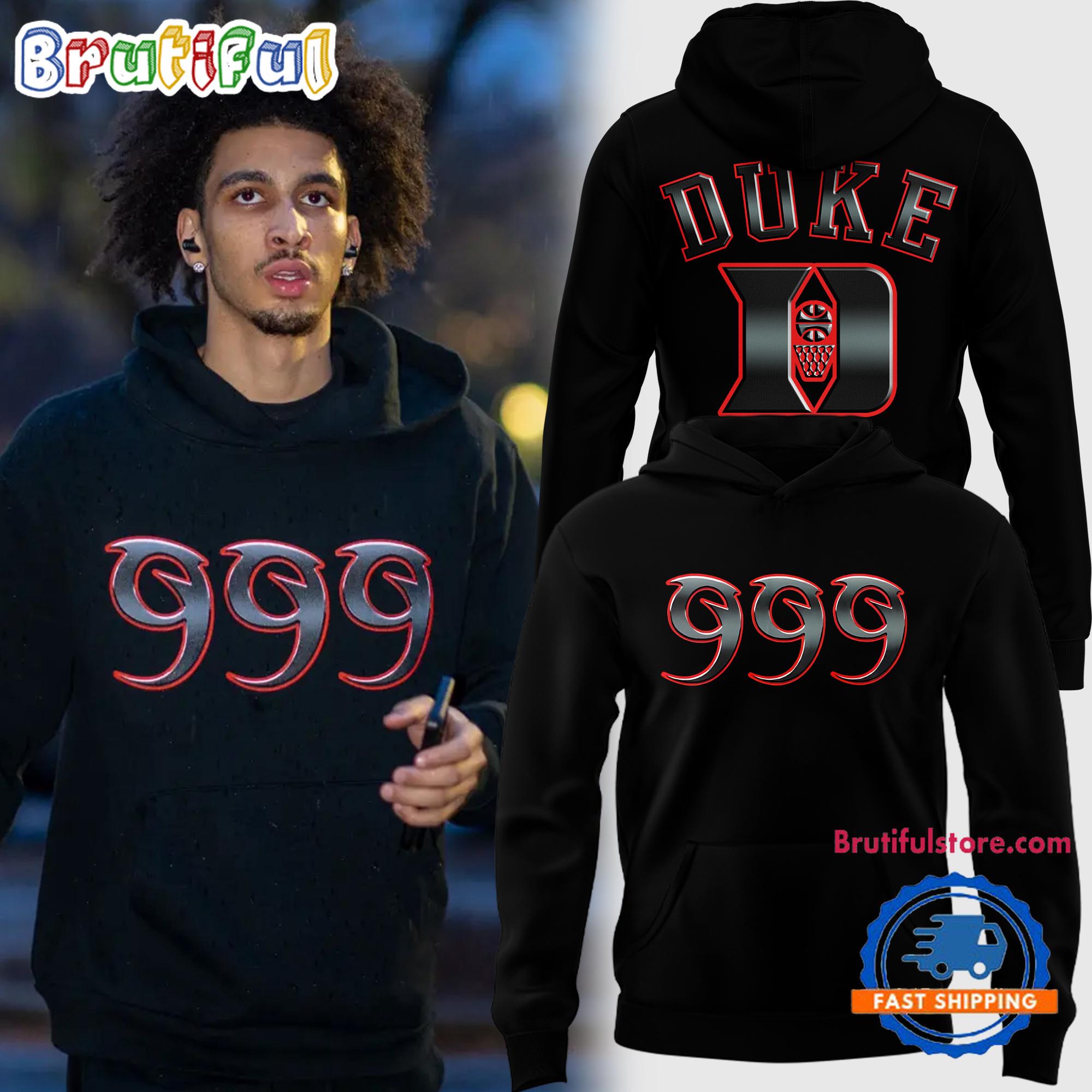 Duke Blue Devils New Limitec 999 Hoodie Shirt