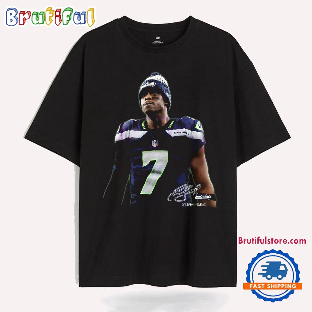 Geno Smith 7 Seattle Seahawks Signature T Shirt