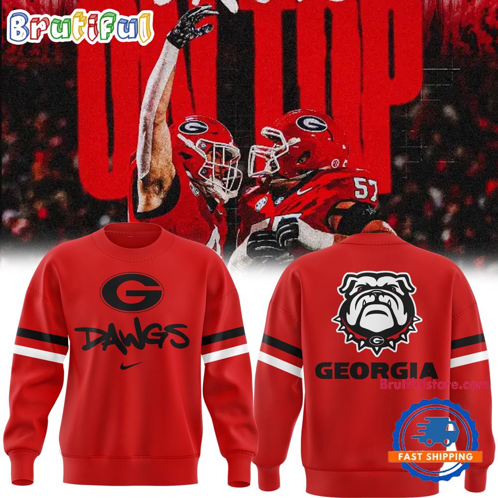 Georgia Bulldogs Special New DAWGS 2024 Sweatshirt