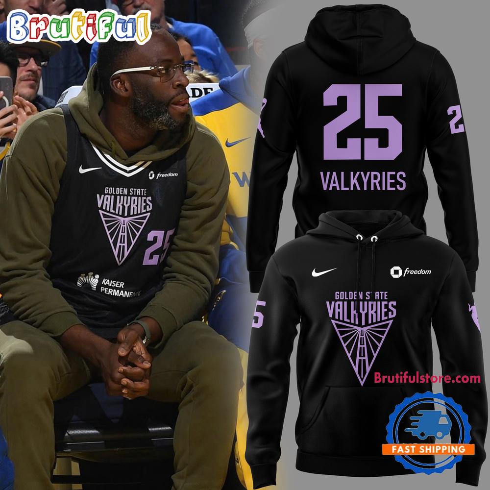 Golden State Valkyries 2025 Fan Black Hoodie Shirt