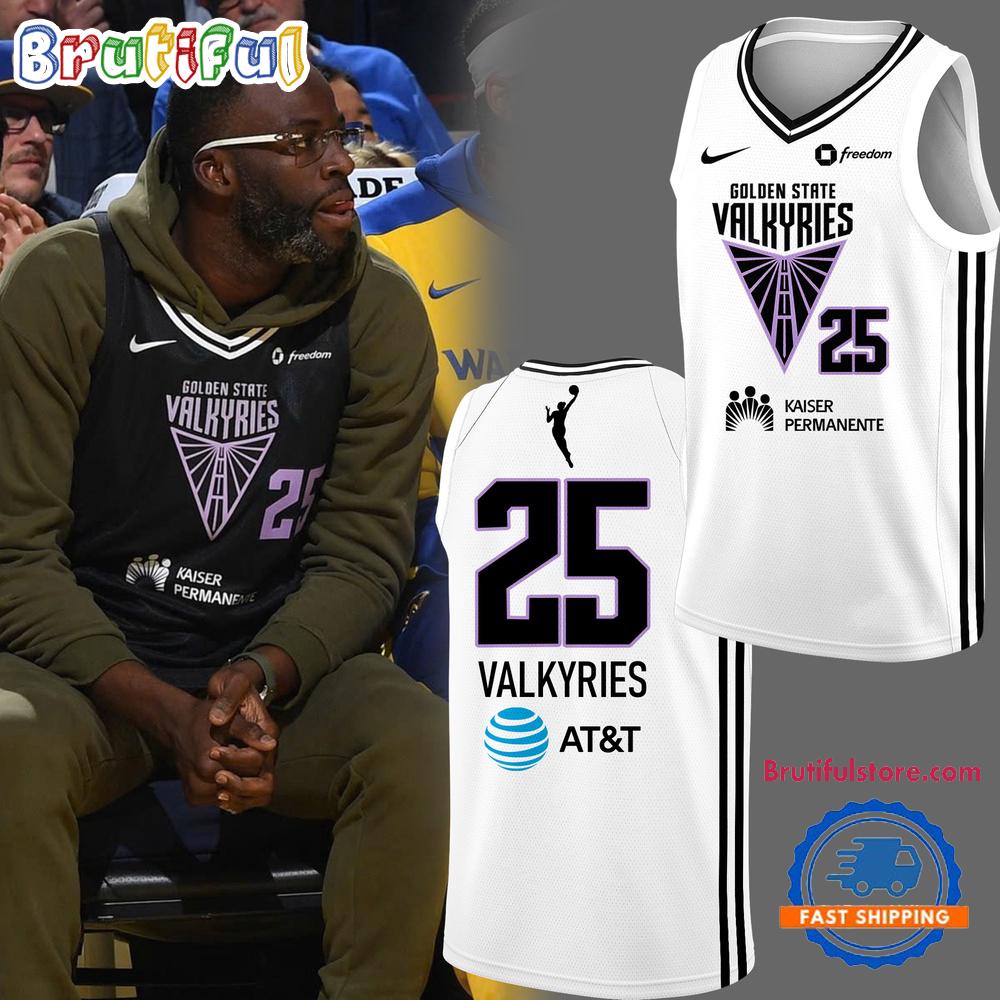Golden State Valkyries 2025 Fan White Basketball Jersey