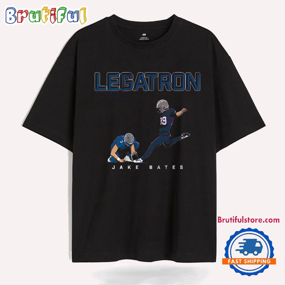 Jake Bates Legatron Detroit Lions Football Player T Shirt