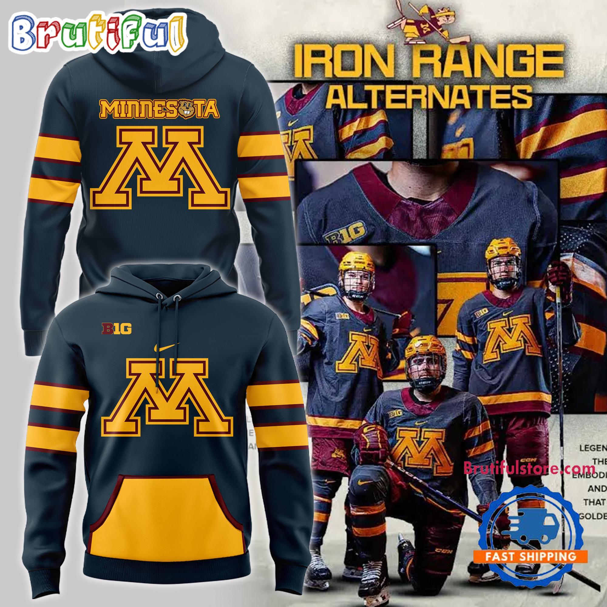 Minnesota Golden Gophers Special Iron Range Alternates Hoodie