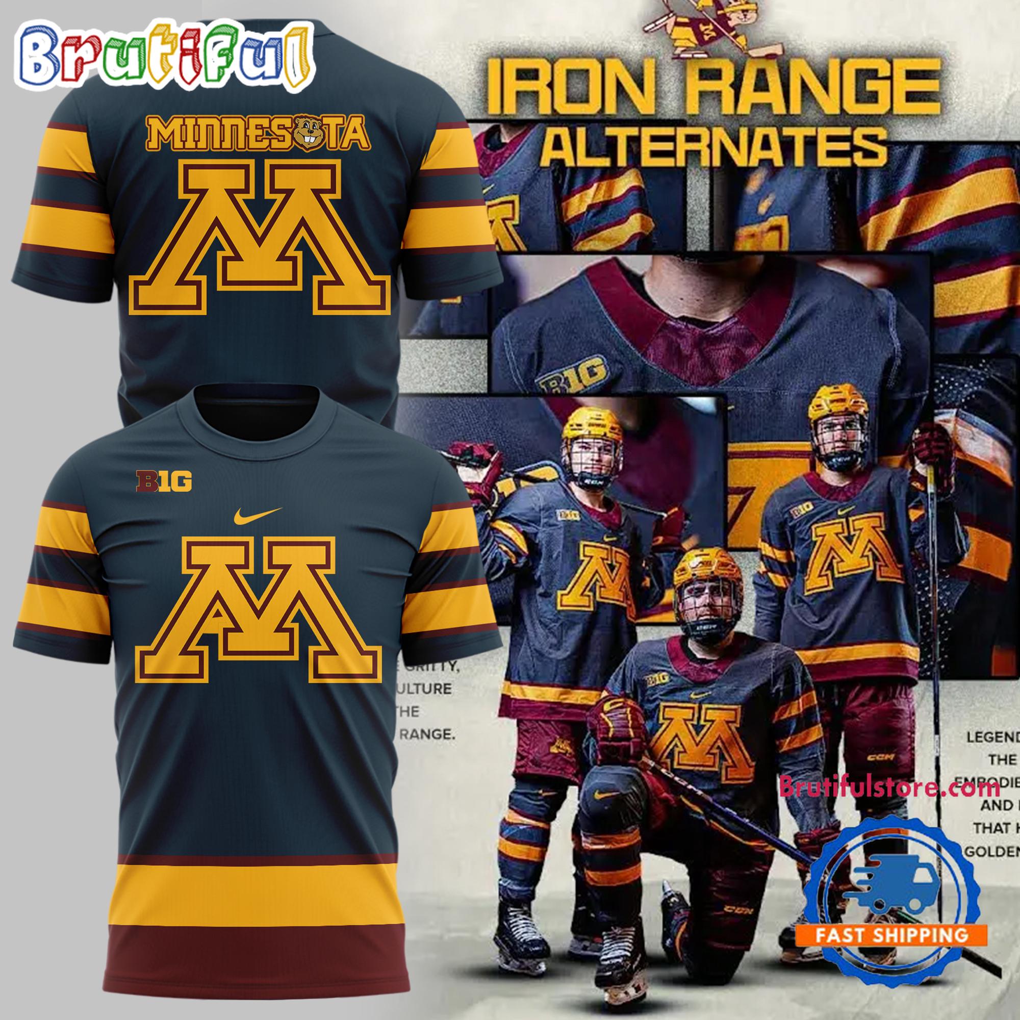 Minnesota Golden Gophers Special Iron Range Alternates T Shirt