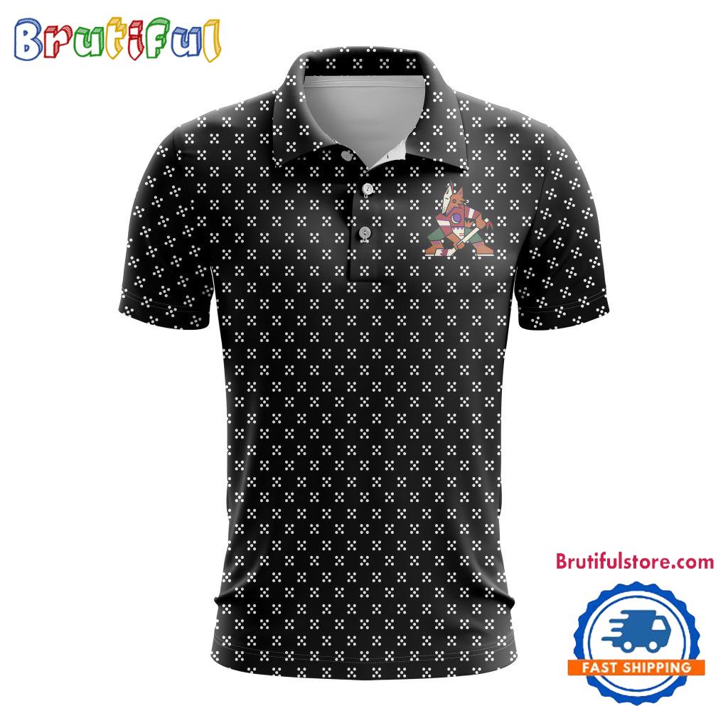 NHL Arizona Coyotes Hockey Team New Design Polo Shirt