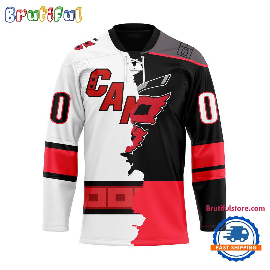 NHL Carolina Hurricanes Home Mix Away New Design Hockey Jersey NHL Carolina Hurricanes Home Mix Away New Design Hockey Jersey