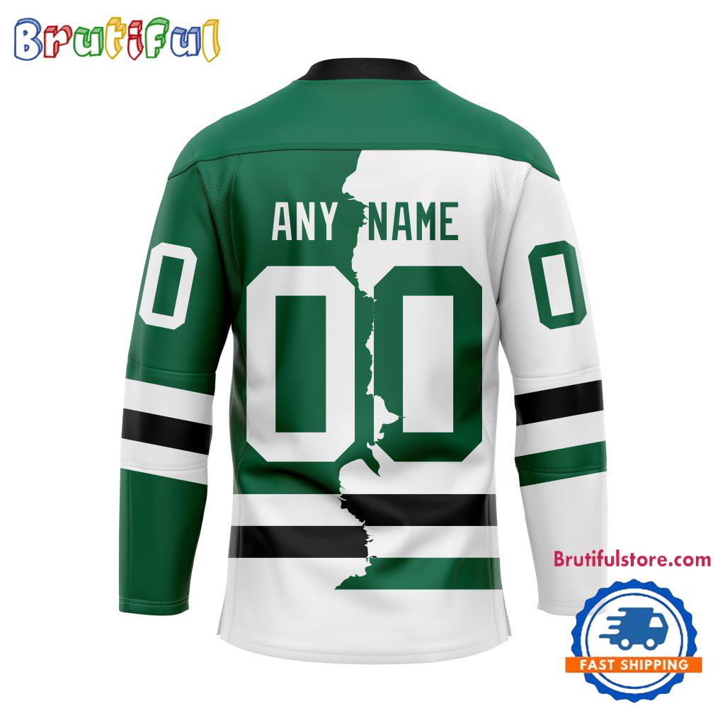NHL Dallas Stars Home Mix Away New Design Hockey Jersey