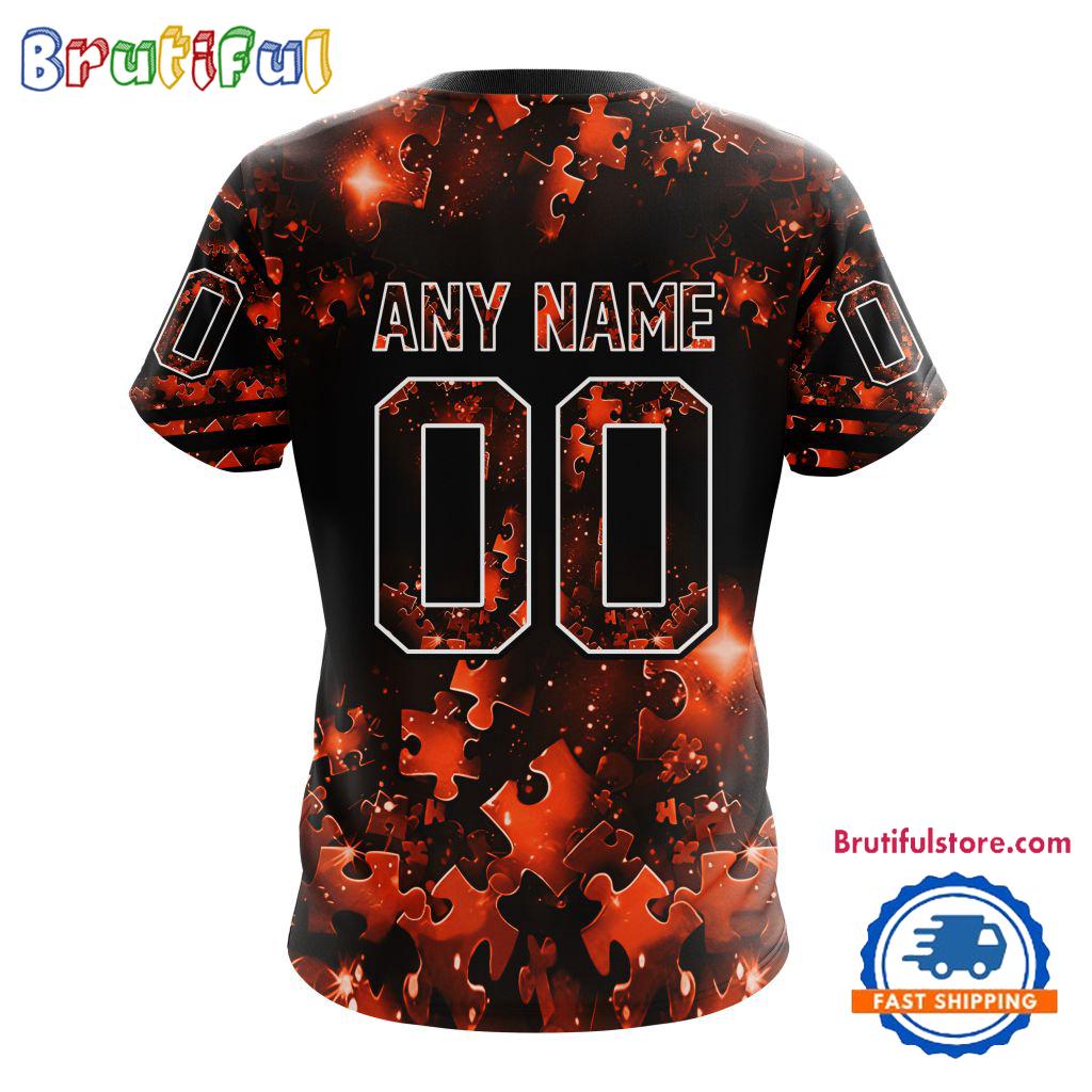 NHL Edmonton Oilers Autism Awareness Hockey New Design TShirt, Sweatshirt, Hoodie