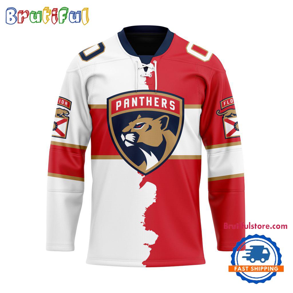 NHL Florida Panthers Home Mix Away New Design Hockey Jersey