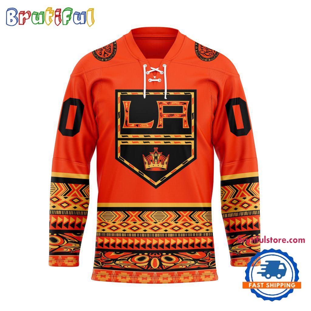 NHL Los Angeles Kings National Day For Truth And Reconciliation Design Hockey Jersey, Sport Jersey Shirt