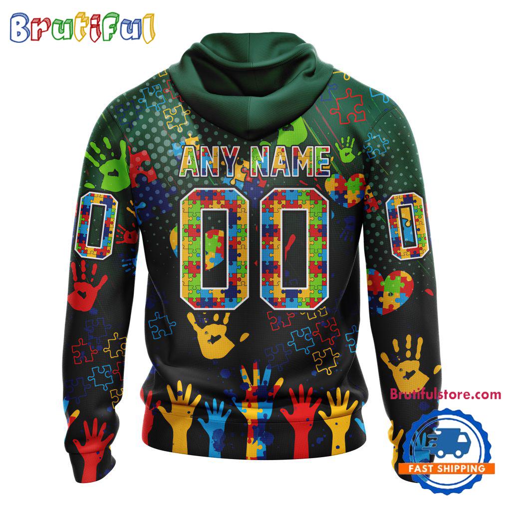 NHL Minnesota Wild Special Autism Awareness Personalization Hoodie, TShirt, Sweatshirt