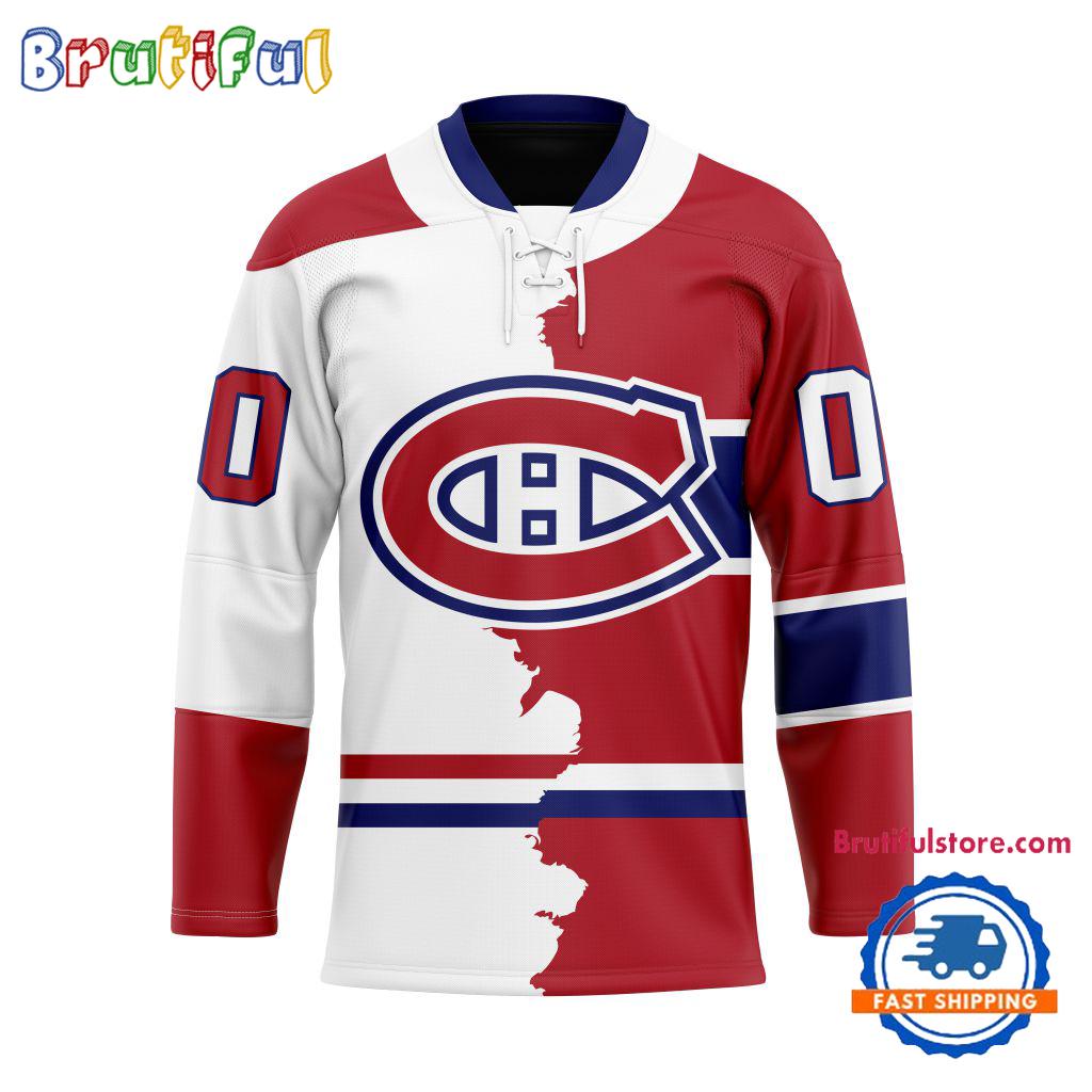 NHL Montreal Canadiens Home Mix Away New Design Hockey Jersey