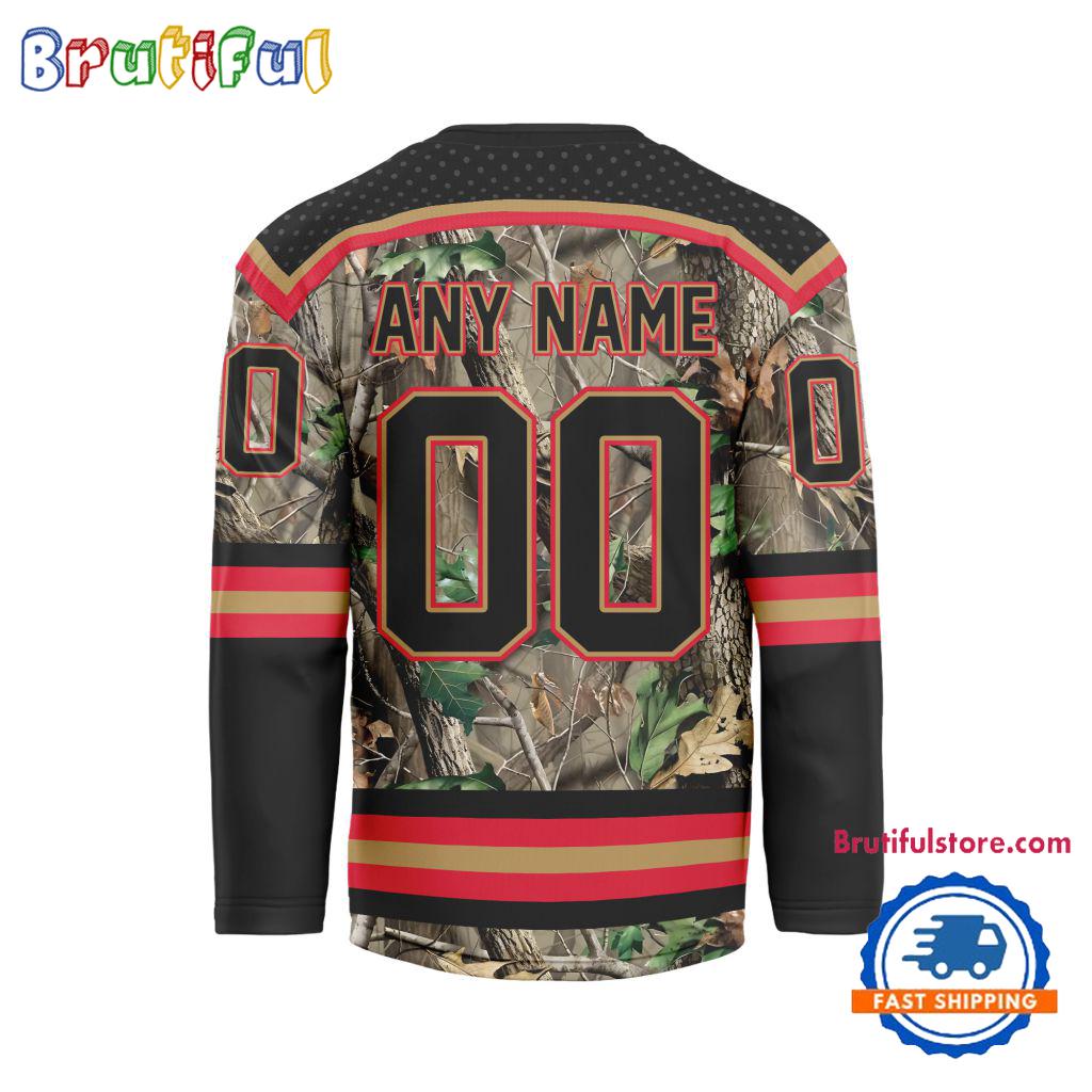 NHL Ottawa Senators Special Realtree Camo Hunting Hockey Jersey