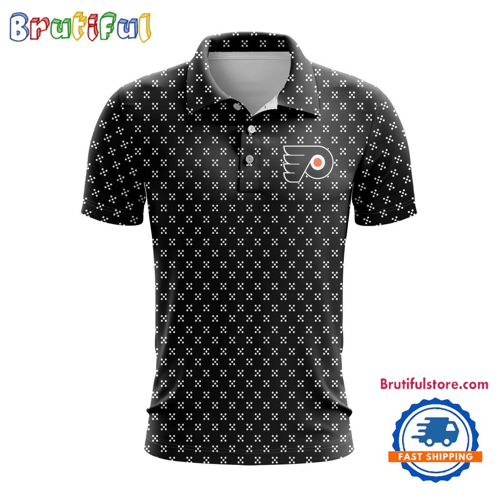NHL Philadelphia Flyers Hockey Team New Design Polo Shirt