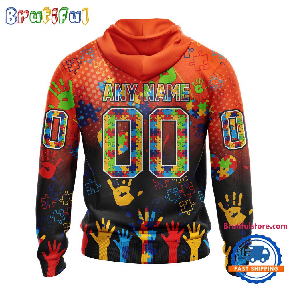 NHL Philadelphia Flyers Special Autism Awareness Personalization Hoodie, TShirt, Sweatshirt