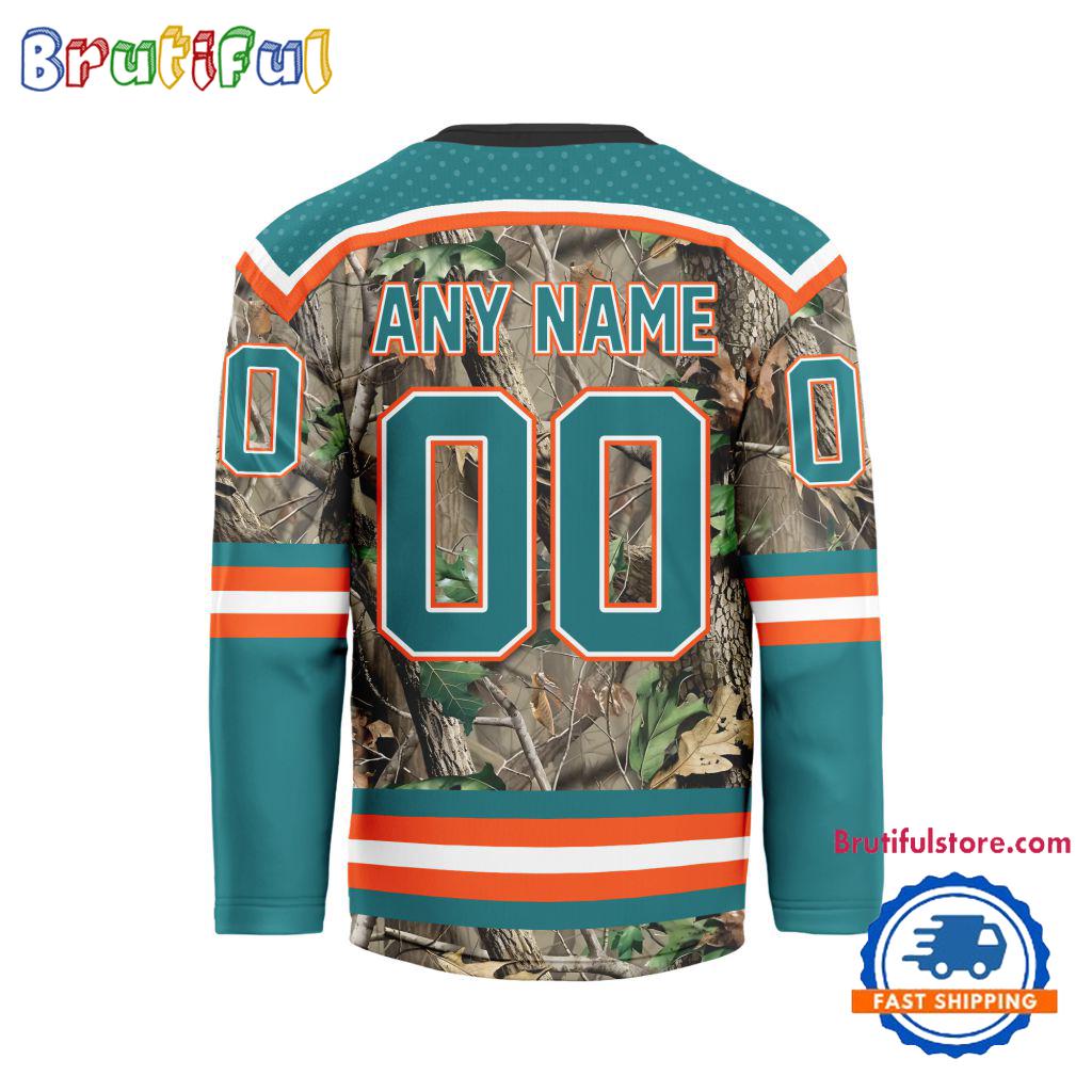 NHL San Jose Sharks Special Realtree Camo Hunting Hockey Jersey