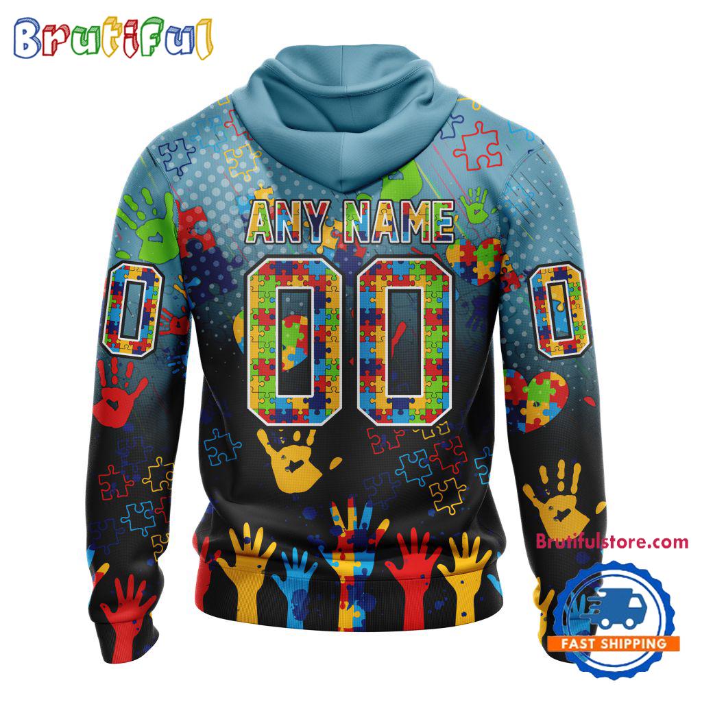 NHL Seattle Kraken Special Autism Awareness Personalization Hoodie, TShirt, Sweatshirt