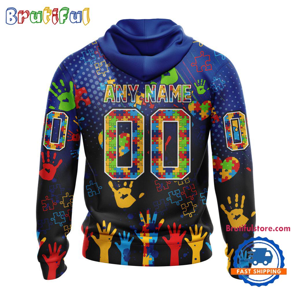 NHL St. Louis Blues Special Autism Awareness Personalization Hoodie, TShirt, Sweatshirt
