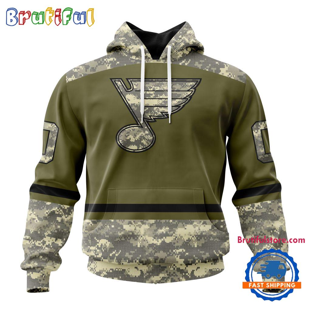 NHL St. Louis Blues Special Veterans Military Appreciation Hoodie, TShirt, Sweatshirt