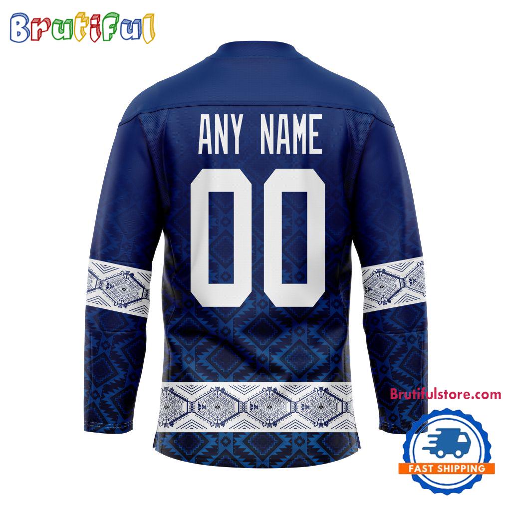 NHL Tampa Bay Lightning Personalized Native American Hockey Jersey