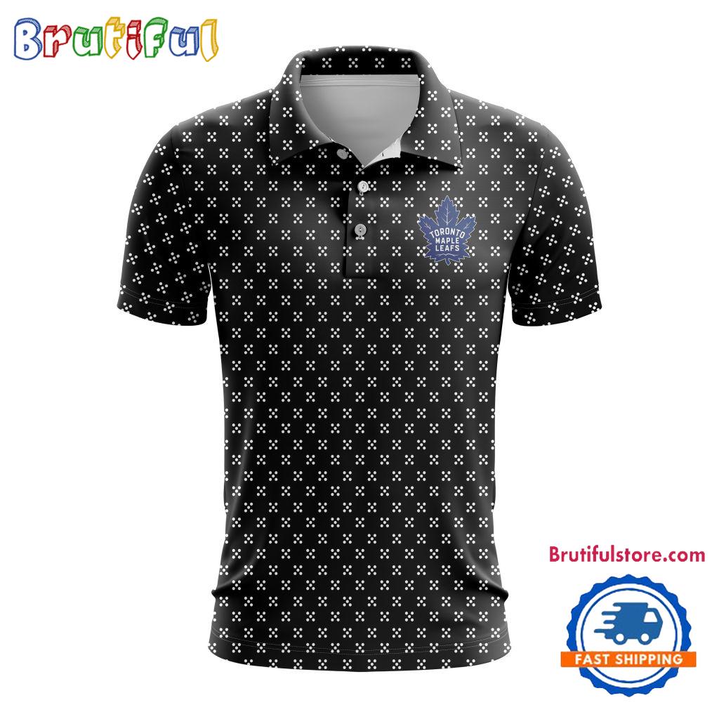 NHL Toronto Maple Leafs Hockey Team New Design Polo Shirt