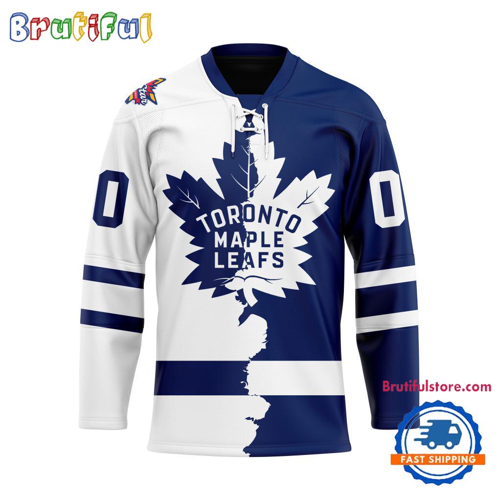 NHL Toronto Maple Leafs Home Mix Away New Design Hockey Jersey