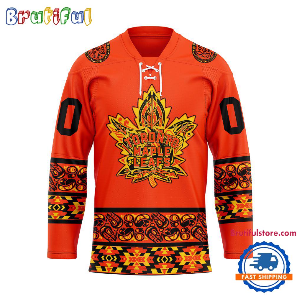 NHL Toronto Maple Leafs National Day For Truth And Reconciliation Design Hockey Jersey, Sport Jersey Shirt