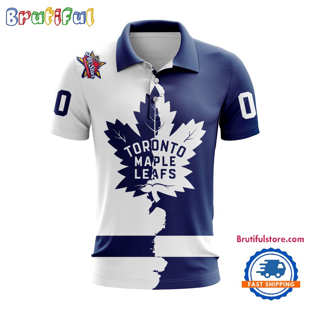 NHL Toronto Maple Leafs Personalize Home Mix Away Kits Polo Shirts