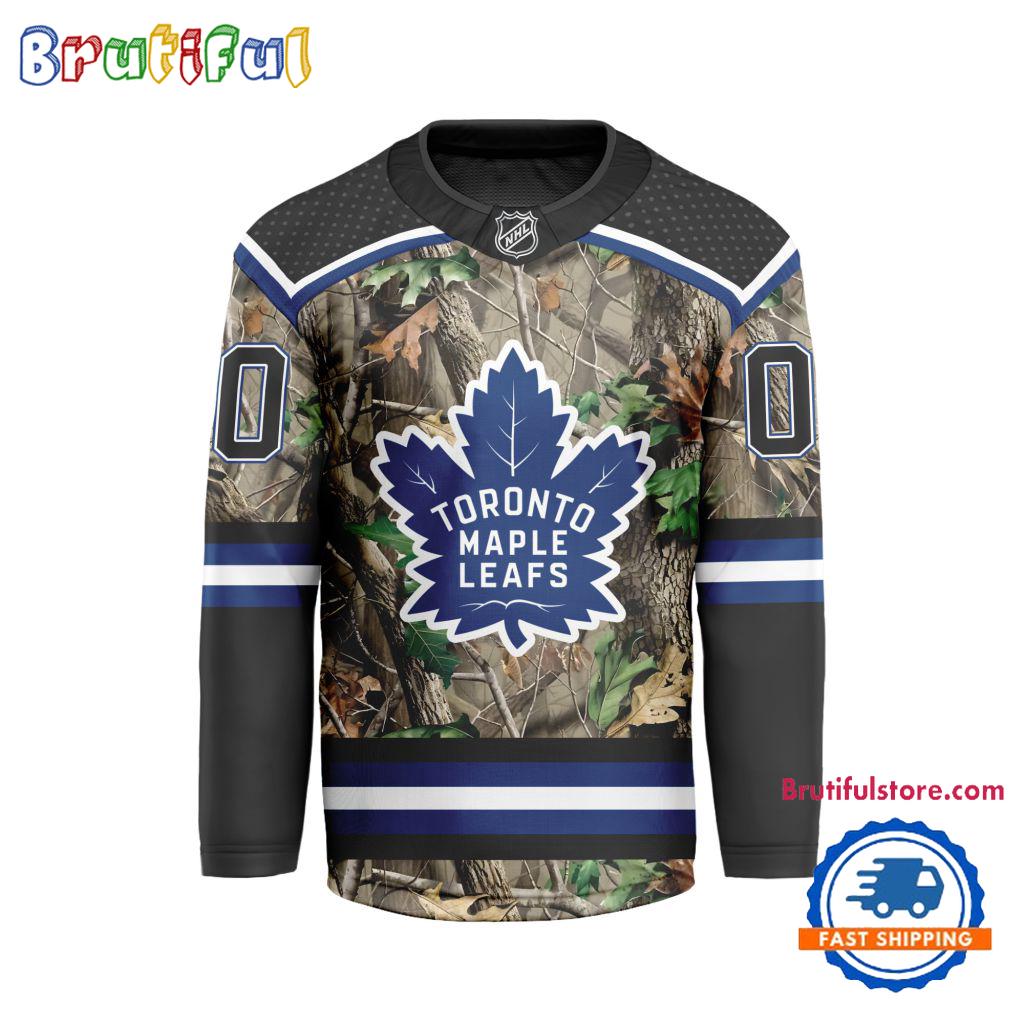 NHL Toronto Maple Leafs Special Realtree Camo Hunting Hockey Jersey