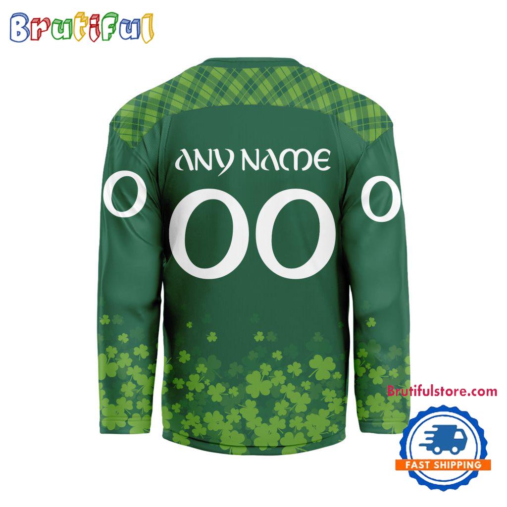 NHL Utah Hockey Club St.Patrick's Day New Design Hockey Jersey, NHL Patricks Day Jersey