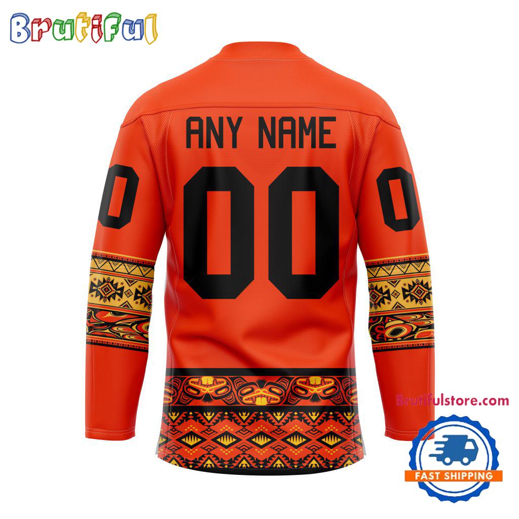 NHL Vancouver Canucks National Day For Truth And Reconciliation Design Hockey Jersey, Sport Jersey Shirt
