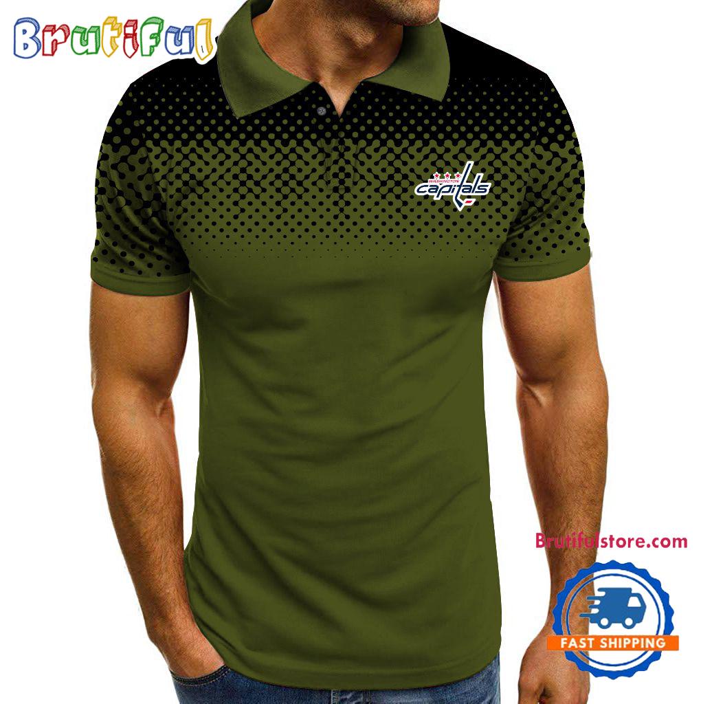 NHL Washington Capitals Hockey Team Limited Edition Polo Shirts