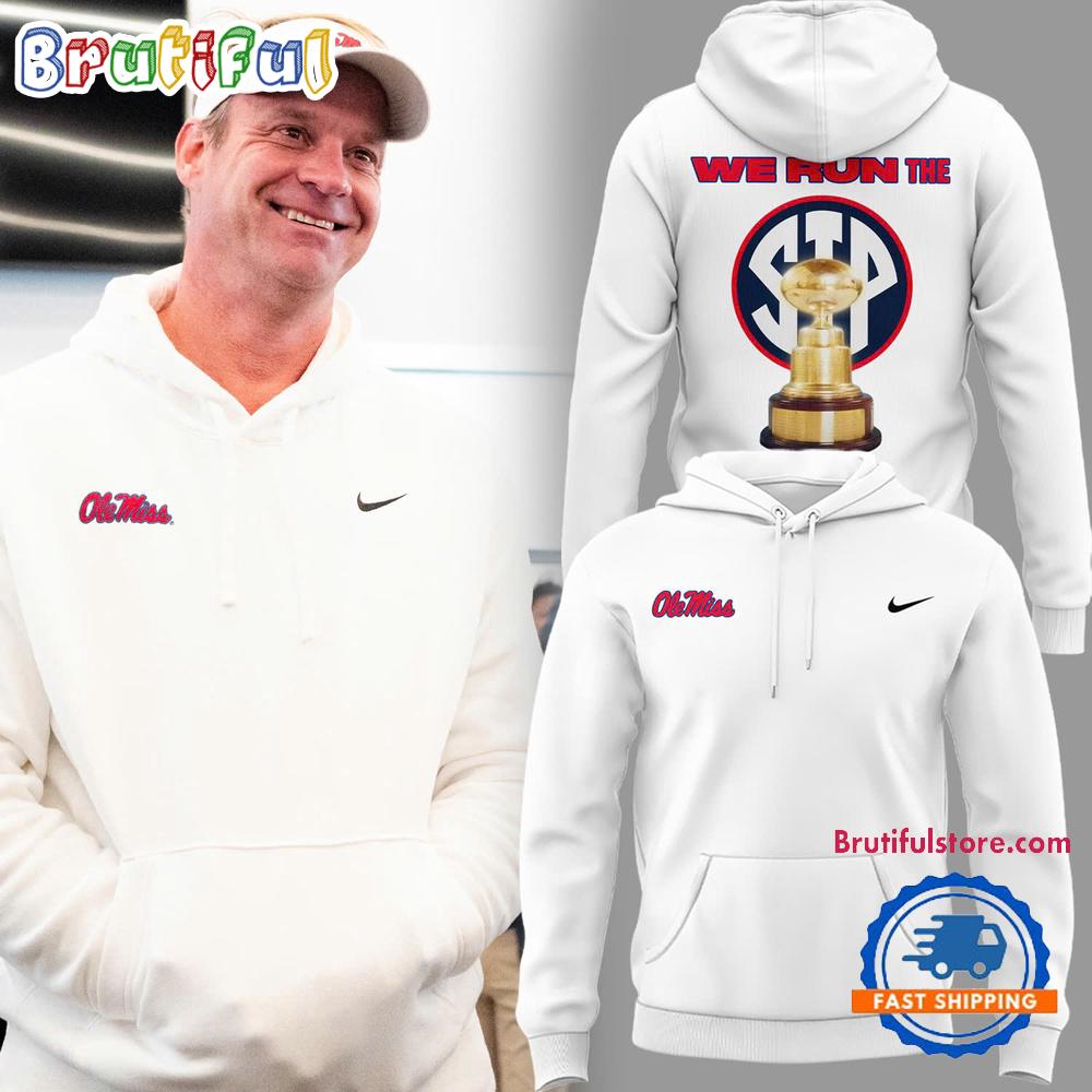 Ole Miss Rebels Football Special We Run The Sip Edition 2024 Hoodie Shirt