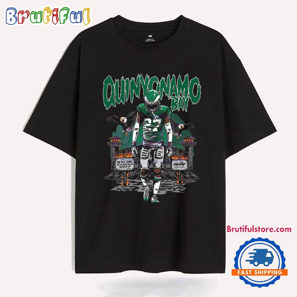 Quinyon Mitchell Philadelphia Eagles Quinyonamo Bay T Shirt