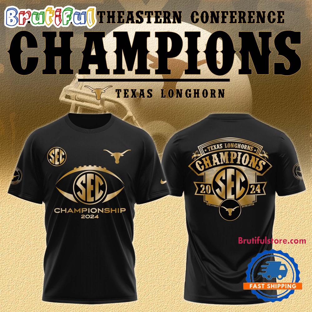 Texas Longhorns 2024 Champion Conference Limited Edition T Shirt