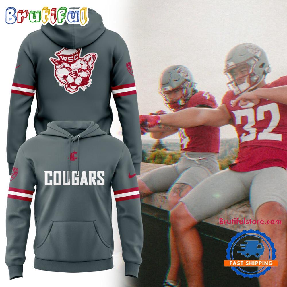 Washington State Cougars Football 2025 Limited New Design Hoodie Shirt
